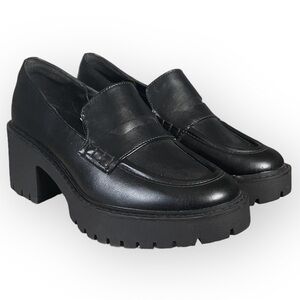 Universal Thread Maisy Loafer Heels with Memory Foam Insole Women’s US Size 7